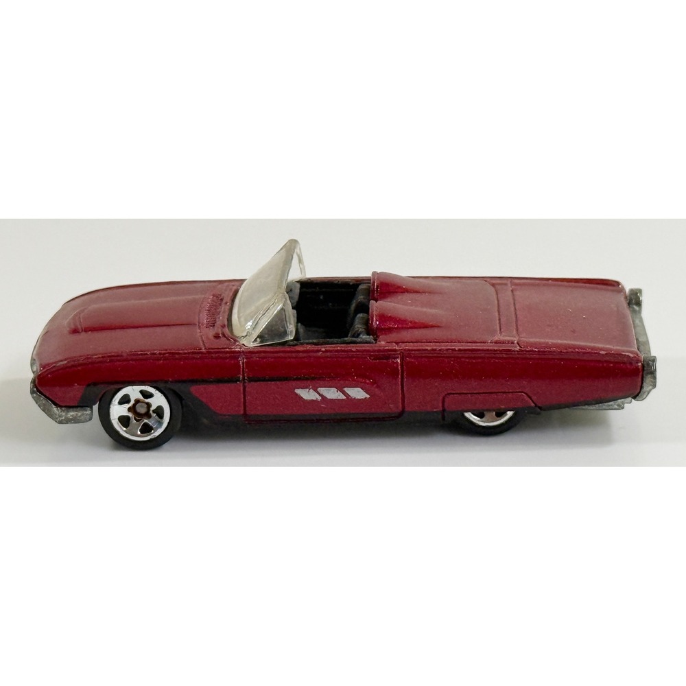 Hot Wheels 63 Thunderbird Diecast Car Kids 1:64 Red 1963 Ford Convertible